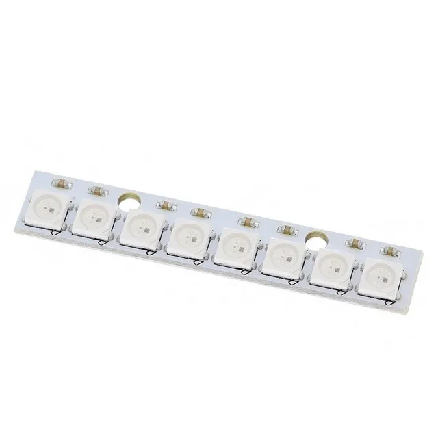 WS2812B LED Bar 8-bit (Witte PCB)